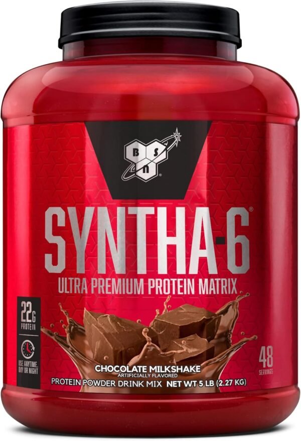 BSN, Syntha-6®, Ultra Premium Protein Matrix, Vanilla Ice Cream, 5 lb (2.27 kg)