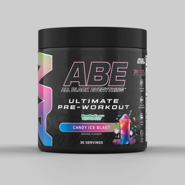 Applied Nutrition ABE All Black Everything Ultimate Pre-Workout Candy Ice Blast 30 Servings