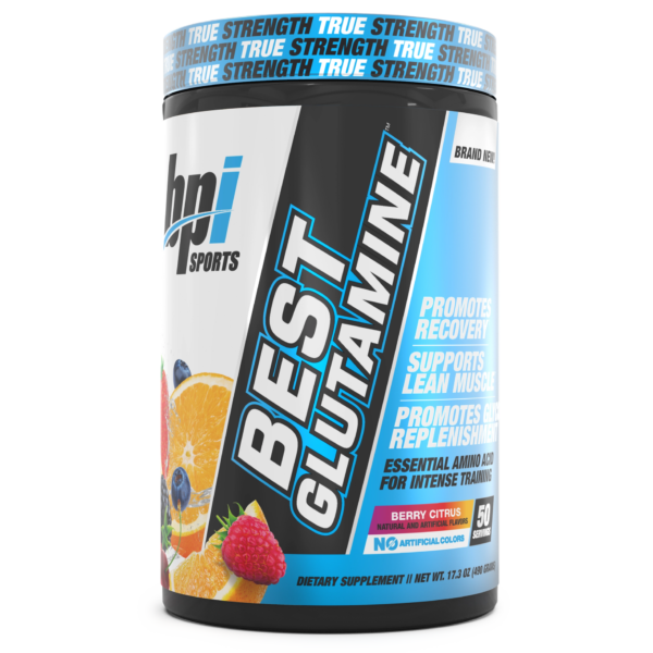 BPI Sports Best Glutamine Berry Citrus 50 Servings
