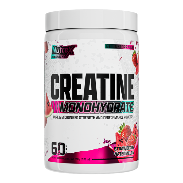 Nutrex Research Creatine Monohydrate Strawberry Watermelon 60 Servings