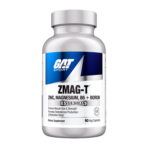GAT Sport ZMAG-T Zinc Magnesium B6 + Boron 90 Veg Capsules
